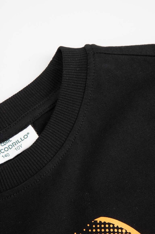 Chłopiec Coccodrillo t-shirt bawełniany dziecięcy ZC4143214VBA czarny