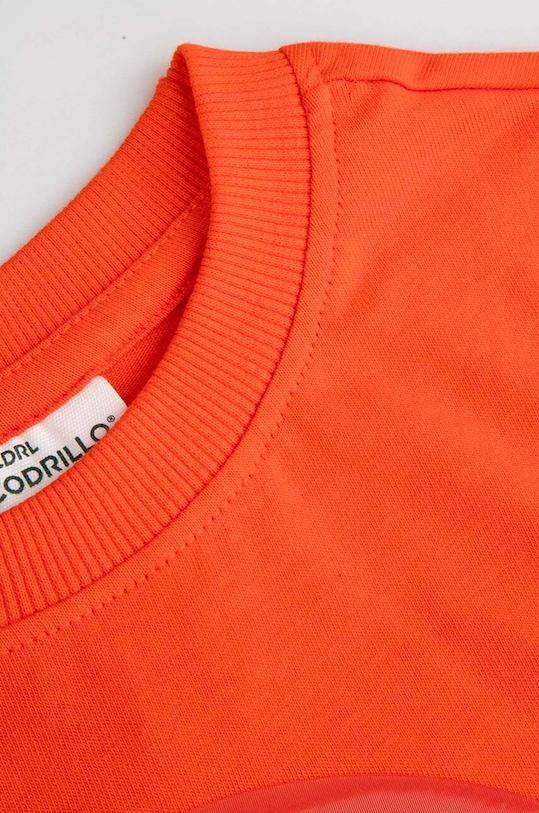 Детская хлопковая футболка Coccodrillo красный ZC4143201GBK