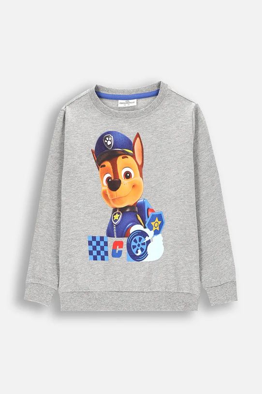 Coccodrillo maglietta a maniche lunghe per bambini personaggi dei cartoni animati grigio ZC4143105LBD