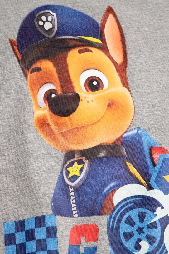 Coccodrillo maglietta a maniche lunghe per bambini grigio ZC4143105LBD