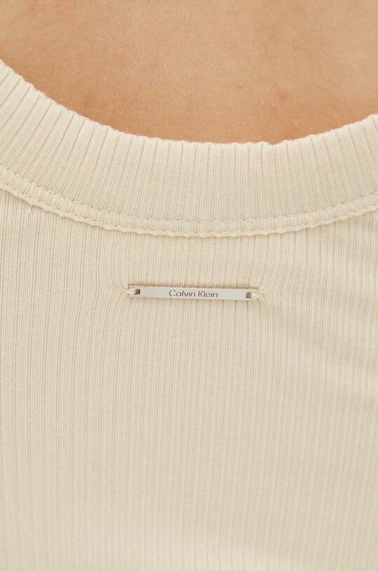 Top Calvin Klein K20K207190 bež