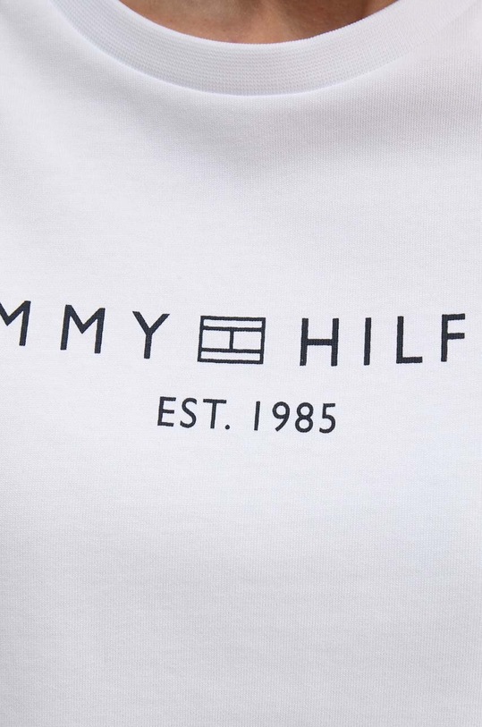 Tommy Hilfiger t-shirt bawełniany WW0WW39782 biały