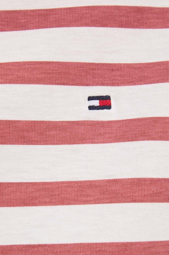 Tommy Hilfiger t-shirt bawełniany WW0WW42323 czerwony