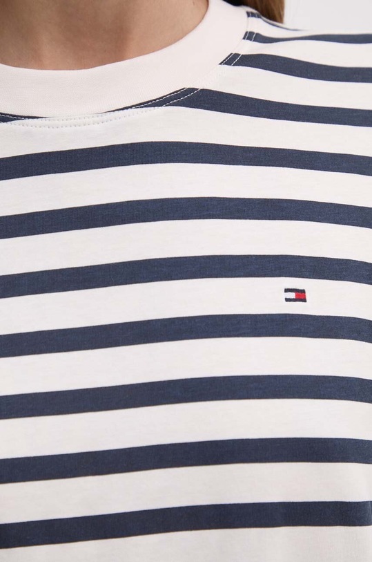 Tommy Hilfiger t-shirt bawełniany WW0WW42323 granatowy