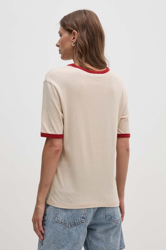 Odzież Tommy Hilfiger t-shirt WW0WW42585 beżowy