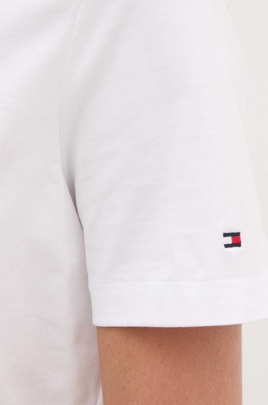 Tommy Hilfiger t-shirt bawełniany biały WW0WW42589