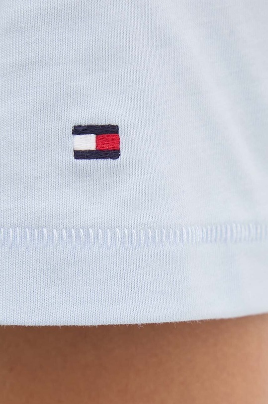 Tommy Hilfiger t-shirt bawełniany niebieski WW0WW42589