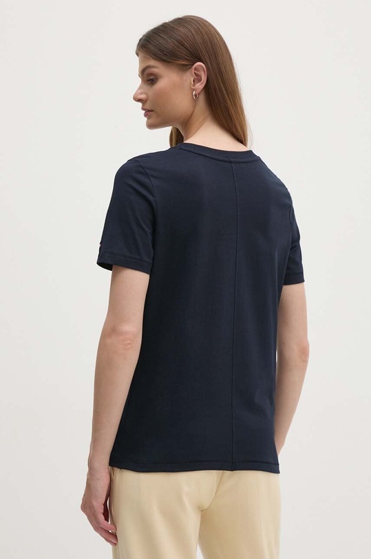 Odzież Tommy Hilfiger t-shirt bawełniany WW0WW42589 granatowy
