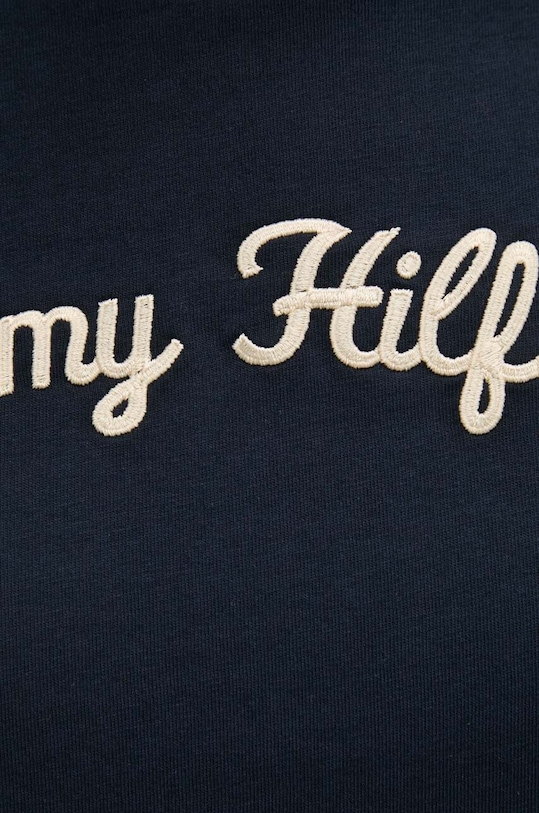 Tommy Hilfiger t-shirt bawełniany granatowy WW0WW42589