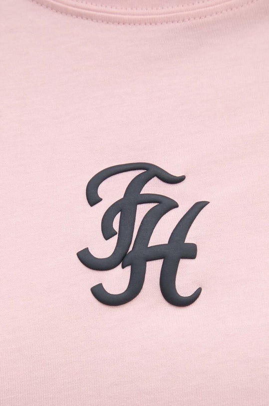 Tommy Hilfiger t-shirt bawełniany WW0WW42772 różowy