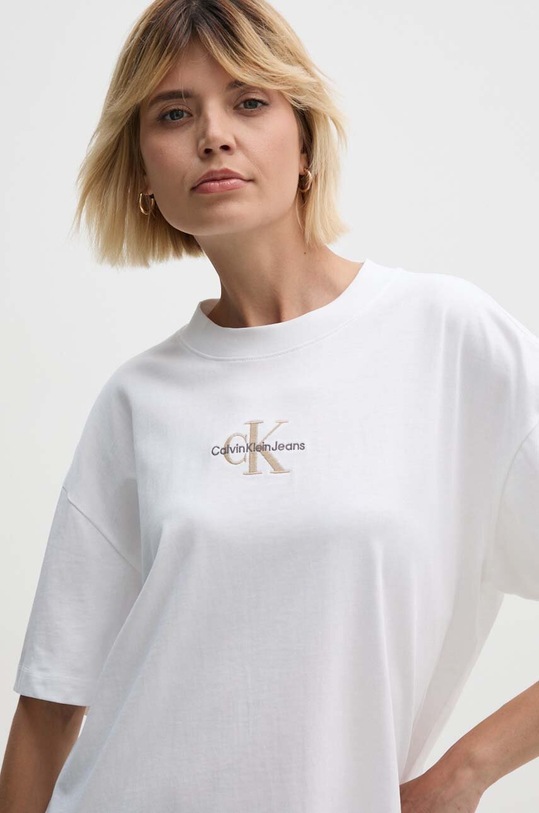 Abbigliamento Calvin Klein Jeans t-shirt in cotone J20J223561 bianco