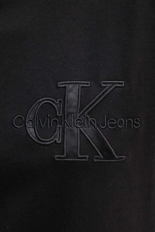 Бавовняна футболка Calvin Klein Jeans чорний J20J223925