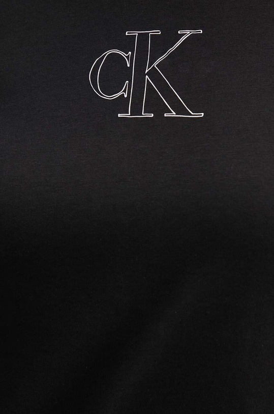 Бавовняна футболка Calvin Klein Jeans J20J224791 чорний
