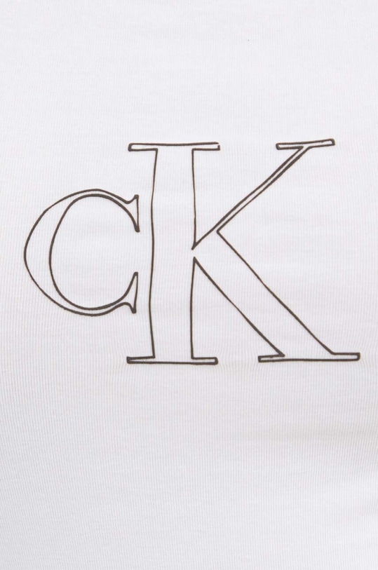 Calvin Klein Jeans top J20J223623 alb