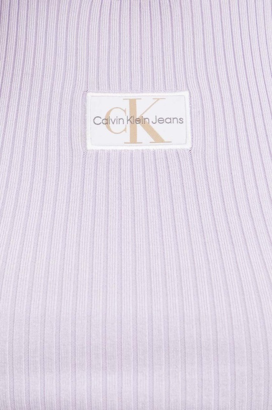 Calvin Klein Jeans top J20J223616 fioletowy