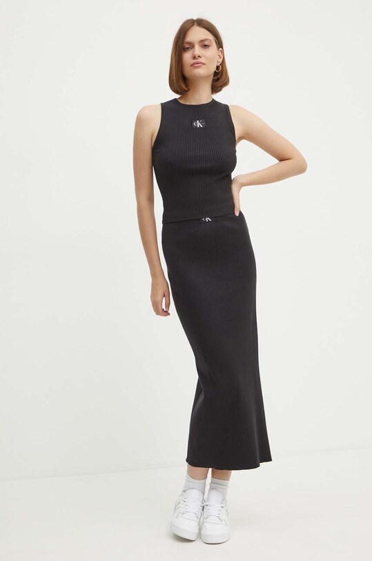 Топ Calvin Klein Jeans J20J223616 чорний AW24