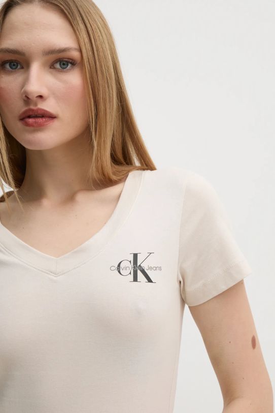 Calvin Klein Jeans t-shirt bawełniany 2-pack czarny J20J223447