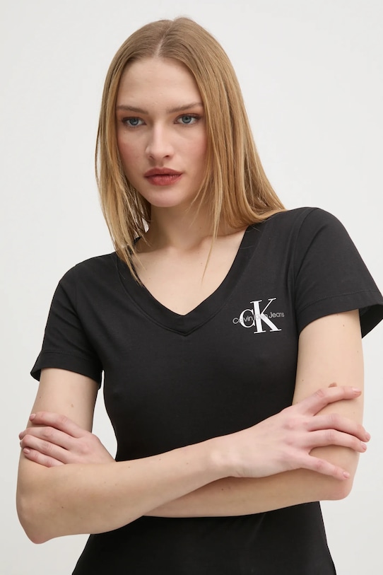 Βαμβακερό μπλουζάκι Calvin Klein Jeans 2-pack J20J223447