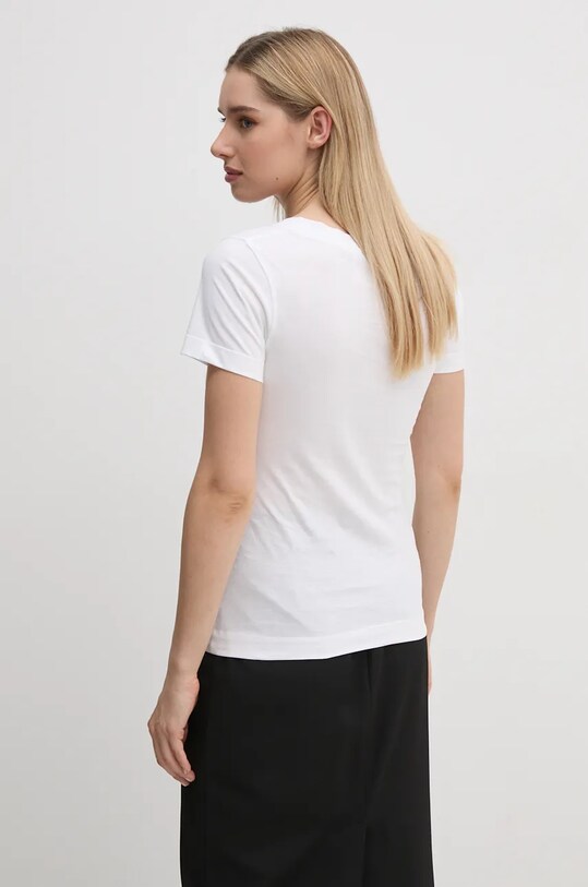 Бавовняна футболка Calvin Klein Jeans 2-pack чорний J20J223447