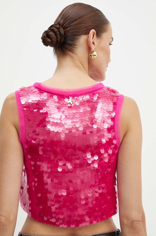 Odzież Patrizia Pepe bluzka 8C0713.A455 różowy