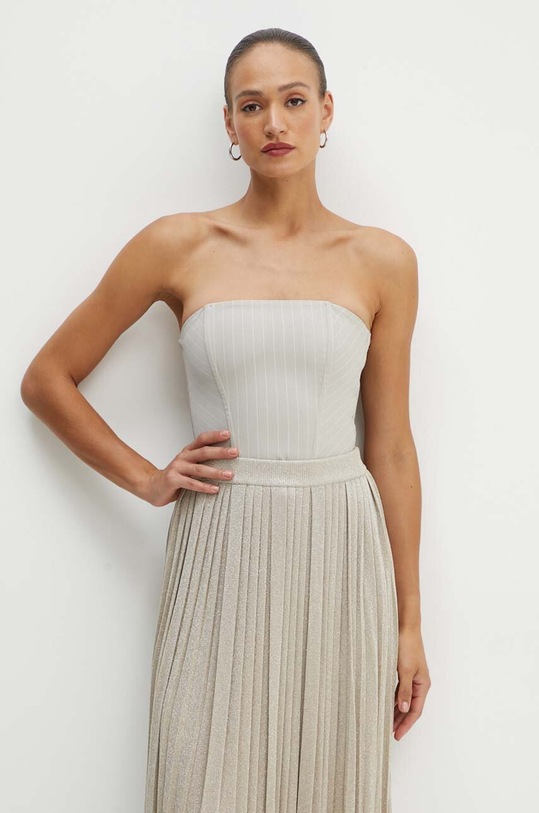 Patrizia Pepe top grigio 8C0729.A457