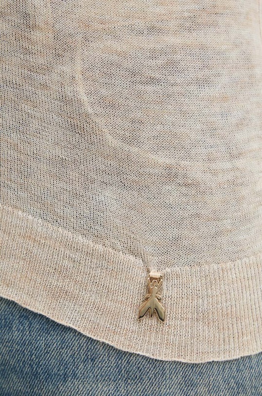 Patrizia Pepe tricou de lana 8K0215.K034 bej