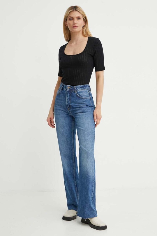 Marc O'Polo tricou din bumbac 406202751507 negru AW24