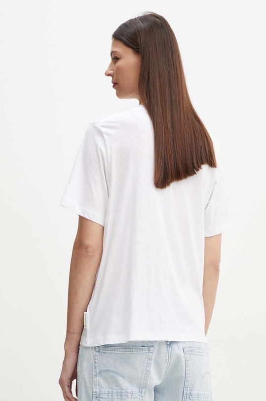 Îmbrăcăminte Marc O'Polo tricou din bumbac 406206751089 alb