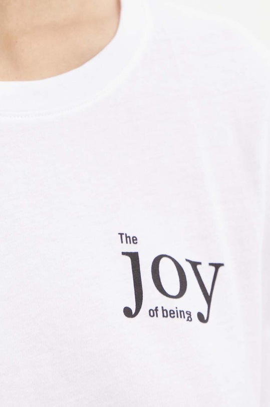 Marc O'Polo t-shirt bawełniany biały 406206751089