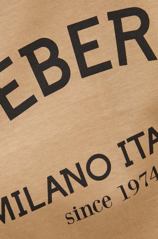 Iceberg t-shirt bawełniany F021.6325 beżowy