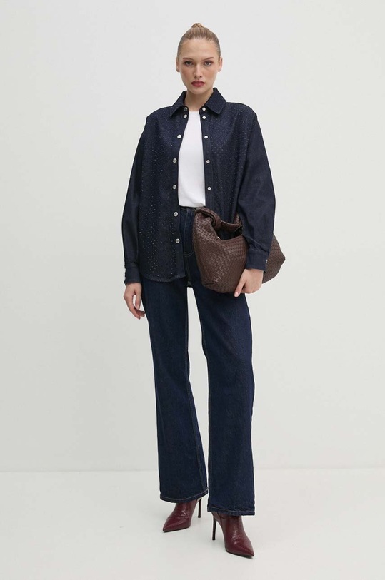 Boss Orange tricou din bumbac 50519425 alb AW24