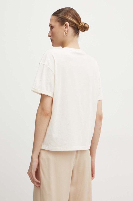 Ruházat Boss Orange pamut póló 50519425 bézs