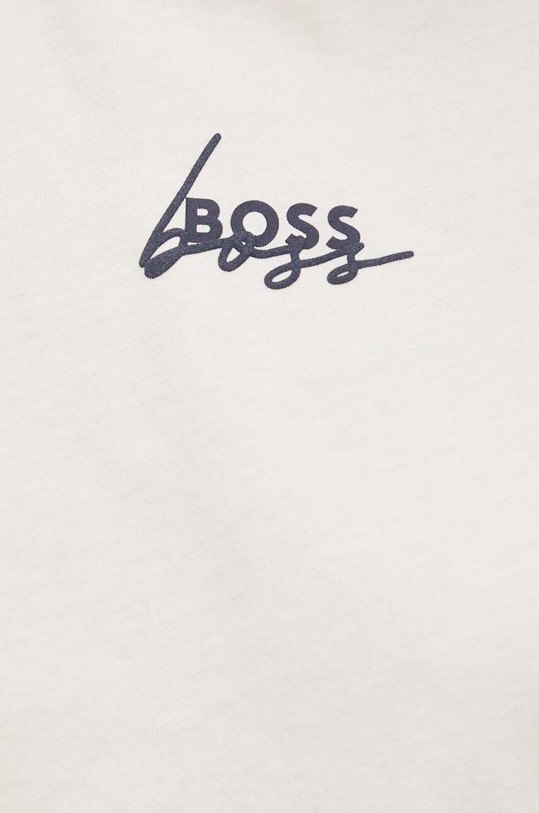Boss Orange pamut póló 50519425 bézs