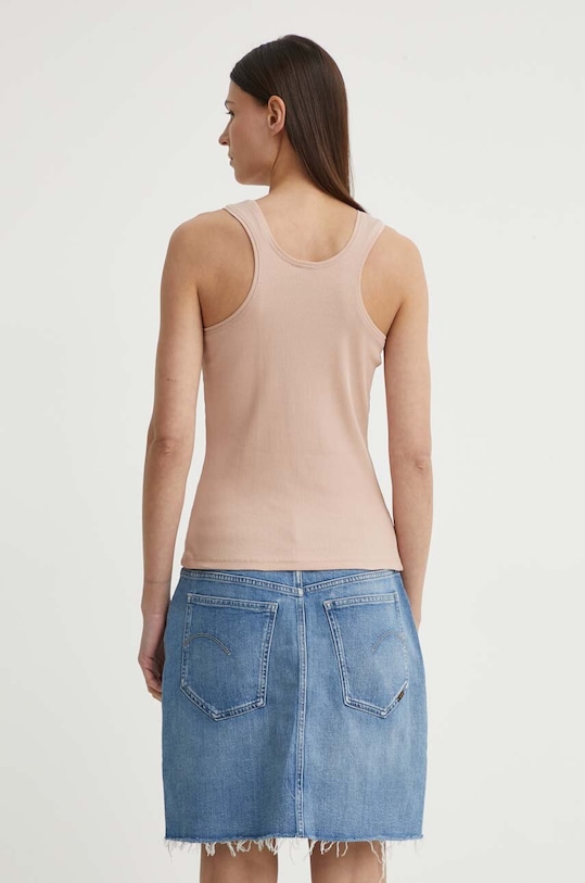 Odzież G-Star top bawełniany D24645.5268 beżowy