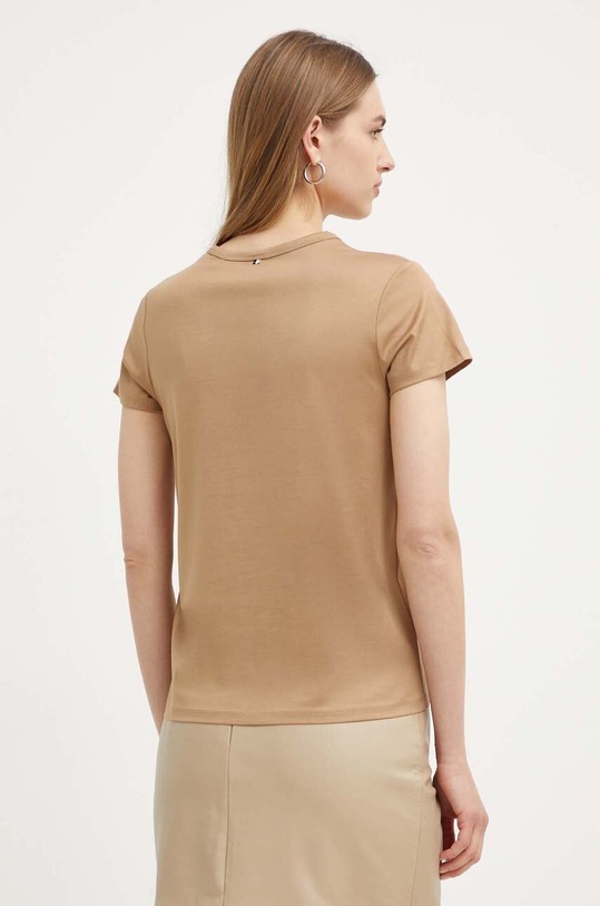 Odzież BOSS t-shirt bawełniany 50521900 beżowy
