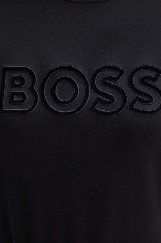 BOSS pamut póló 50522209 fekete