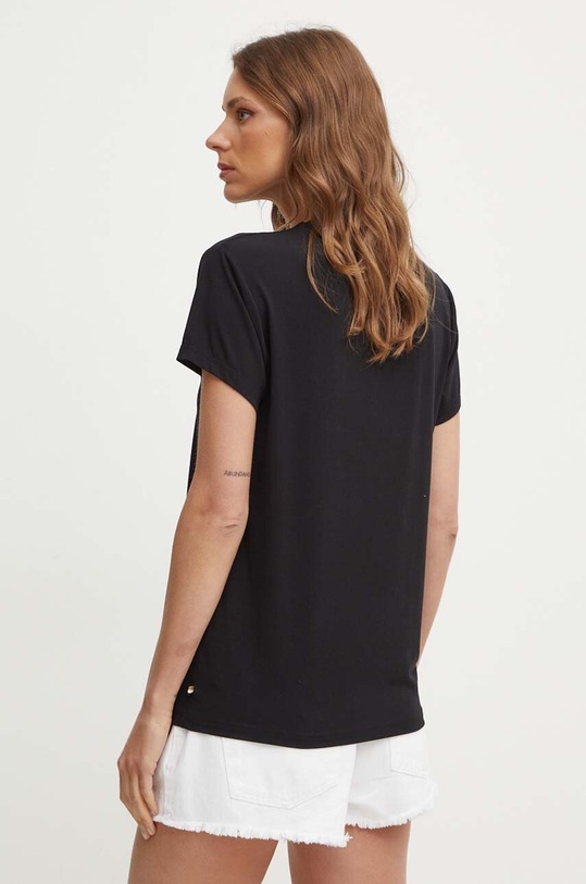 Ρούχα Μπλουζάκι BOSS 50525711 μαύρο