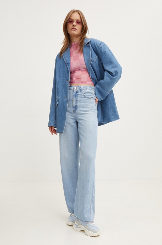 Tričko Hugo Blue 50517698 růžová AW24