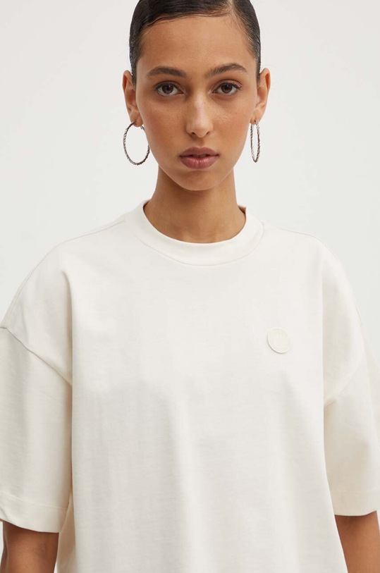 Hugo Blue tricou din bumbac bej 50520155