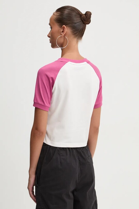 Одежда Хлопковая футболка Hugo Blue 50520318 розовый