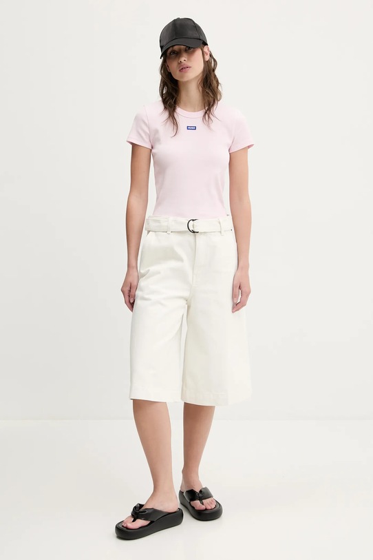 Majica kratkih rukava Hugo Blue Easy Tee_B 50523924 roza AA00