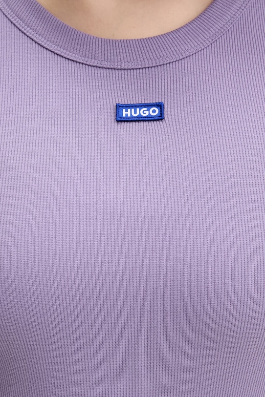 Hugo Blue t-shirt 50523924 fioletowy