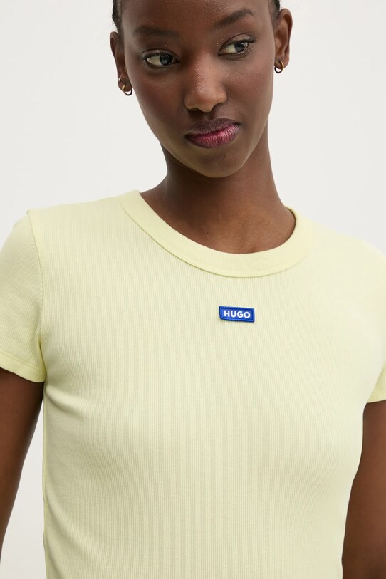 Hugo Blue tricou galben 50523924