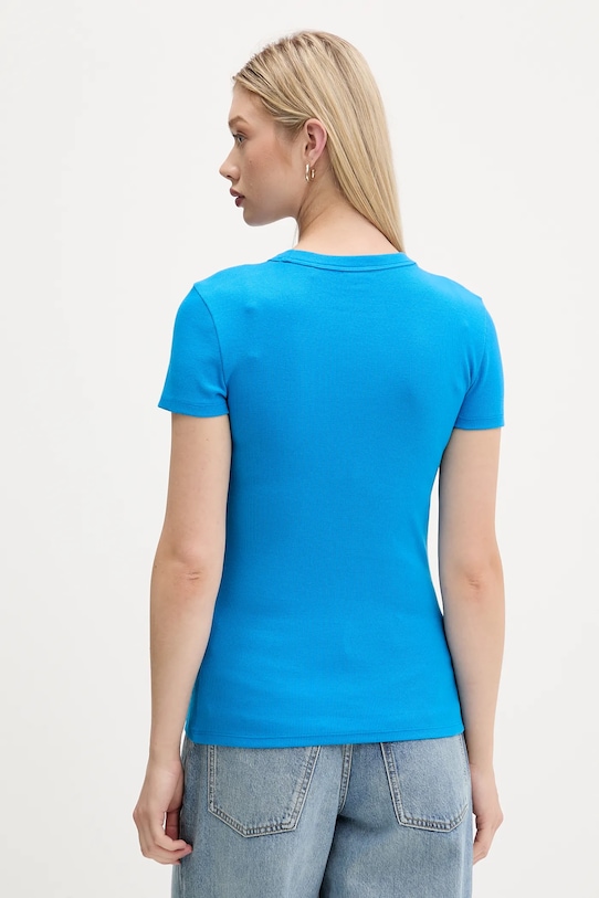 Oblečení Tričko Hugo Blue Easy Tee_B 50523924 tyrkysová