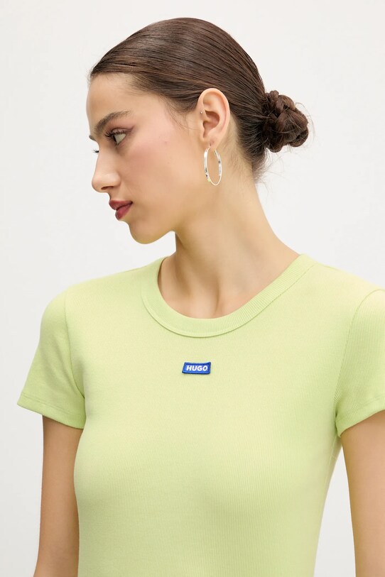 Hugo Blue t-shirt zielony 50523924