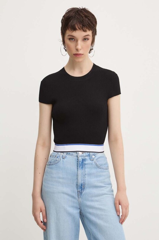 Hugo Blue tricou imprimeu negru 50518285