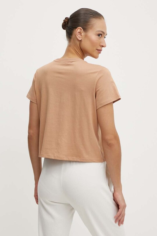 Odjeća Pamučna majica Dkny DP4T9699 smeđa