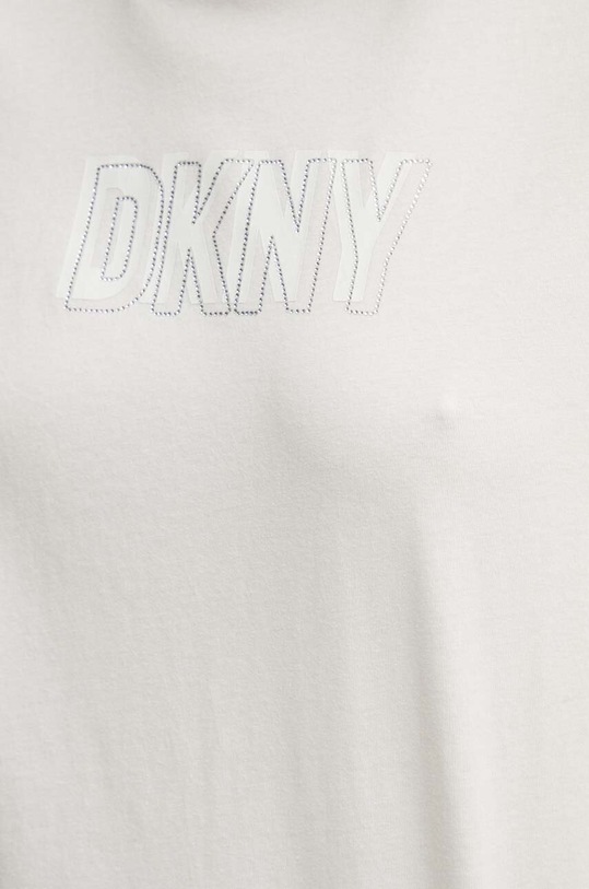 Bavlnené tričko Dkny DP4T9672 béžová