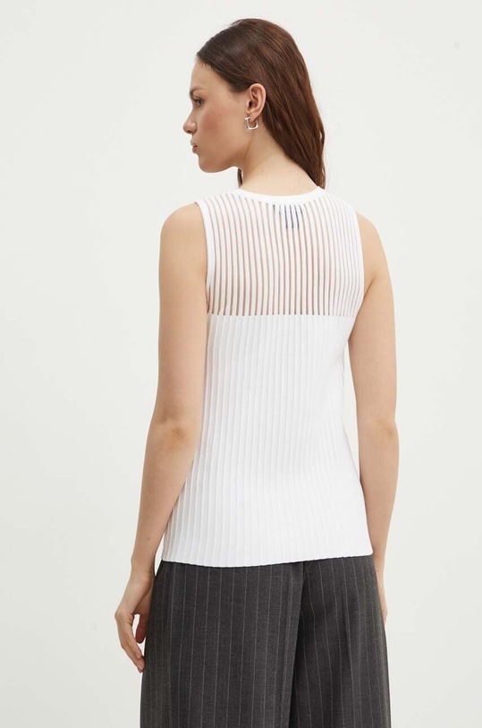 Îmbrăcăminte Dkny top P4DSAP69 alb