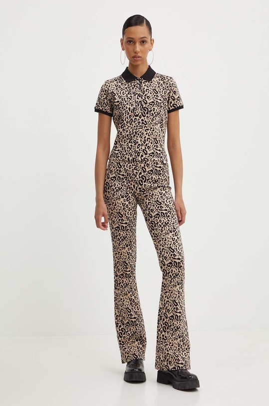 HUGO polo 50522409 beżowy AW24